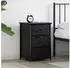 vidaXL Nachttisch mit Schubladen Schwarze Eiche 40x36x60 cm (871261)