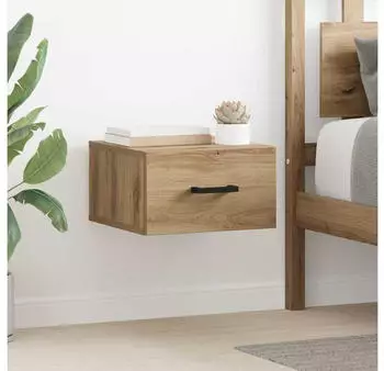 vidaXL Nachttisch Artisan-Eiche 35x35x20cm Holzwerkstoff