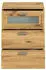 xonox.home Xeno Nachttisch Artisan Eiche, 45x60x40cm (X2MG2801)