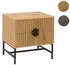MCW MCW-O39 Nachttisch Melamin MDF Metall 50x48x39cm, natur (99922)