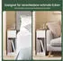 SoBuy Nachttisch schmal mit Schublade und Ladestation, 2er Set (FBT111-E-WN)