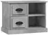 vidaXL Nachttisch Betongrau 60x35,5x45 cm (816372)