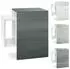 Vladon Queens Nachttischschrank hängend 2 Schubladen, 60x63x36cm