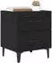 vidaXL Nachttisch Bettschrank Schwarze Eiche 40x35x47,5 cm Holzwerkstoff (880569)