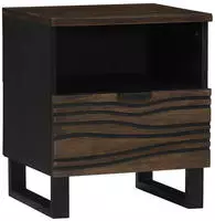 vidaXL Nachttisch Walnuss 40 x 33 x 46 cm Holzwerkstoff