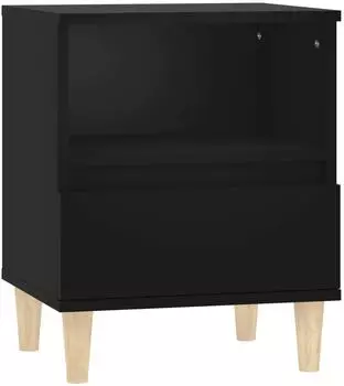 vidaXL Nachttisch 40x35x50 cm (821796) schwarz