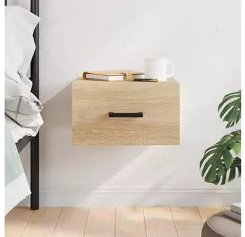 vidaXL Wand-Nachttisch Sonoma-Eiche 35x35x20 cm (829826)