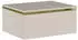 Kauf-Unique VUKIA Hängender Nachttisch 1 Schublade, Beige, Melamin (VUKIA)