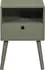 Woood Vienna Nachttisch MDF, grün, 36x30x53cm (38844107-0)