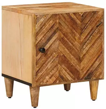 vidaXL Nachttisch Braun 40x33,5x46cm Massivholz Mango (4018912)