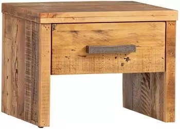 Woodkings Albury Nachttisch Massivholz recycelte Pinie (A00000077)