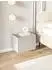 Selsey Fiorra Wandnachttisch Push-to-Open, greige, 37x48x37cm