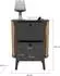 xonox.home Pure Nachtkommode Grau Artisan Eiche, 45x60x33cm (X2VE3801)