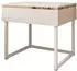 Lookway Aurora Nachttisch mit Gestell, kaschmir, 1 Schublade, 48x45x38cm (800000849228)