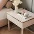 Lookway Aurora Nachttisch mit Gestell, kaschmir, 1 Schublade, 48x45x38cm (800000849228)