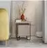 Decortie Acres Nachttisch Holzwerkstoff, rund, Beige/Mokka, 40x45x40cm (M.KO.20980.4)