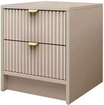 Mirjan24 Tireno 2SZ Nachttisch mit 2 Schubladen, 40x40x35cm (Tireno 2SZ)