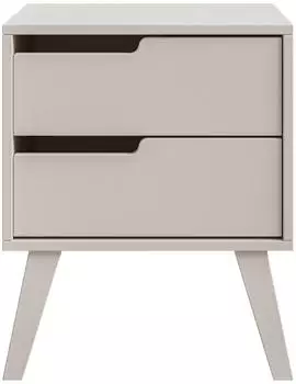 Mirjan24 Nordelo 2S Nachttisch mit Schublade, Holz, 45x55x35cm (Nordelo 2S)