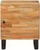 vidaXL Nachttisch Massivholz Mango, braun, 40x33x46cm (4018292)