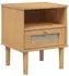 vidaXL SENJA Nachttisch Rattan-Look Kiefer Massivholz braun 40x35x48cm (358010)