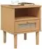vidaXL SENJA Nachttisch Rattan-Look Kiefer Massivholz braun 40x35x48cm (358010)