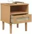 vidaXL SENJA Nachttisch Rattan-Look Kiefer Massivholz braun 40x35x48cm (358010)