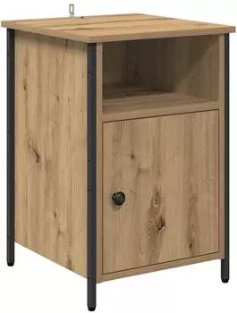 vidaXL Nachttisch Artisan-Eiche 40x42x60cm Holzwerkstoff