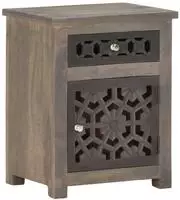 vidaXL Nachttisch 40&times;30&times;50 cm Mango Massivholz