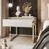 Lookway Aurora Nachttisch mit Schublade, Kaschmir/gold (800000849208)