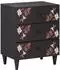 vidaXL Nachttisch mehrfarbig 50x33x60cm Massivholz Mango (4018709)