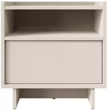 Mirjan24 Yasumi S50 Nachttisch mit Schublade, cashmere