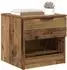 vidaXL Bettschrank 2er-Set Altholz 40x39x40cm (880516)