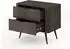 Selsey Veris Nachttisch 2 Schubladen, Dunin-Eiche, 63cm