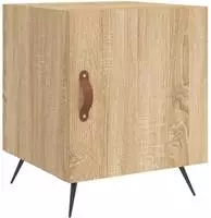 vidaXL Nachttisch Sonoma-Eiche 40x40x50 cm Holzwerkstoff