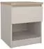 ebuy24 Naia Nachttisch 1 Schublade, Eiche-Dekor (07-76238Pnkhl)