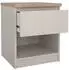 ebuy24 Naia Nachttisch 1 Schublade, Eiche-Dekor (07-76238Pnkhl)