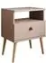 Lookway Harmony Nachttisch mit Schublade, Holzwerkstoff, macchiato (800001753275)