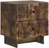 vidaXL Nachttisch geräucherte Eiche 43x34,5x47,5cm Holzwerkstoff (893845)
