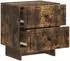 vidaXL Nachttisch geräucherte Eiche 43x34,5x47,5cm Holzwerkstoff (893845)