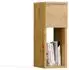 Top E Shop GALAX 20/1S Nachttisch Artisan Eiche, 1 Schublade (M-MP-SN-GLX-20/1S-ART)