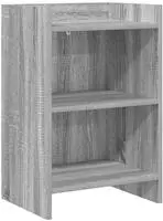 vidaXL Nachttische Grau Sonoma 40 x 30 x 60 cm Holzwerkstoff