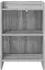vidaXL Nachttisch Sonoma grau 40x30x60cm Holzwerkstoff (8011005)