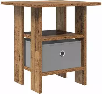 vidaXL Nachttisch Altholz-Optik 41x40x45cm Holzwerkstoff