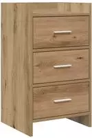 vidaXL Nachttische Artisan-Eiche 40 x 36 x 70 cm Holzwerkstoff