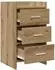 vidaXL Nachttische Artisan-Eiche 40x36x70cm Holzwerkstoff (8011034)