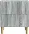 vidaXL Nachttisch Sonoma-Grau, Holzwerkstoff, 43x34,5x48cm (894537)