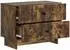 vidaXL Nachttisch Holzwerkstoff räuchereiche 62x34,5x47,5cm