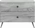 vidaXL Nachttisch Sonoma-Grau, Holzwerkstoff, 62x34,5x47,5cm (895471)