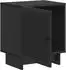 vidaXL Nachttisch 2er-Set schwarz 43x34,5x50cm Holzwerkstoff (893878)