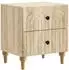 vidaXL Nachttisch Sonoma-Eiche 43x34,5x48cm Holzwerkstoff (894069)